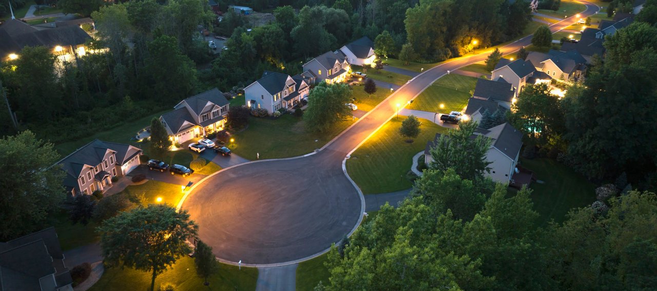 Well-staged living room