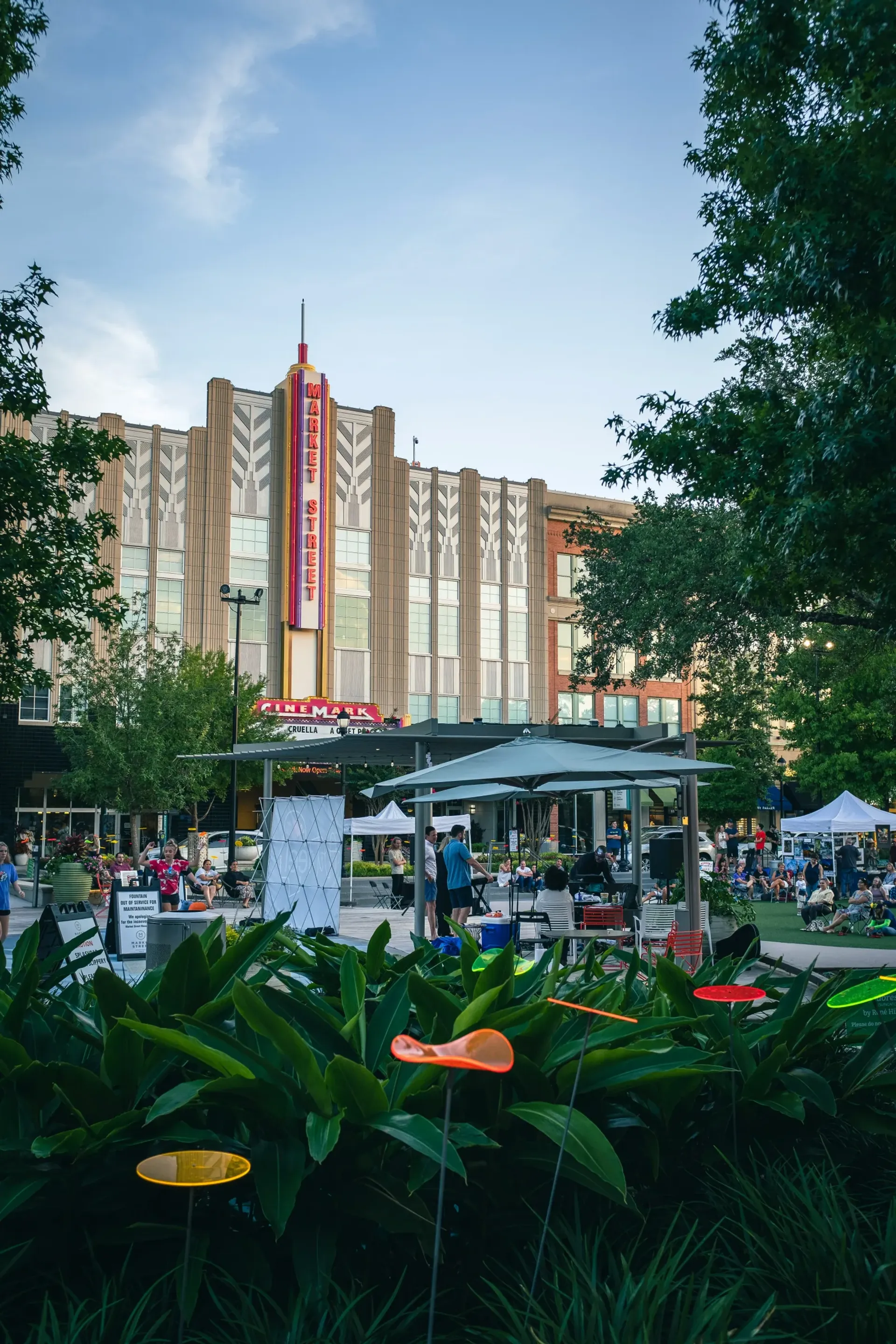 The Woodlands aerial view